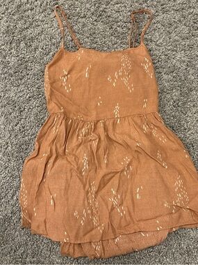 Rust Spaghetti Strap Tank